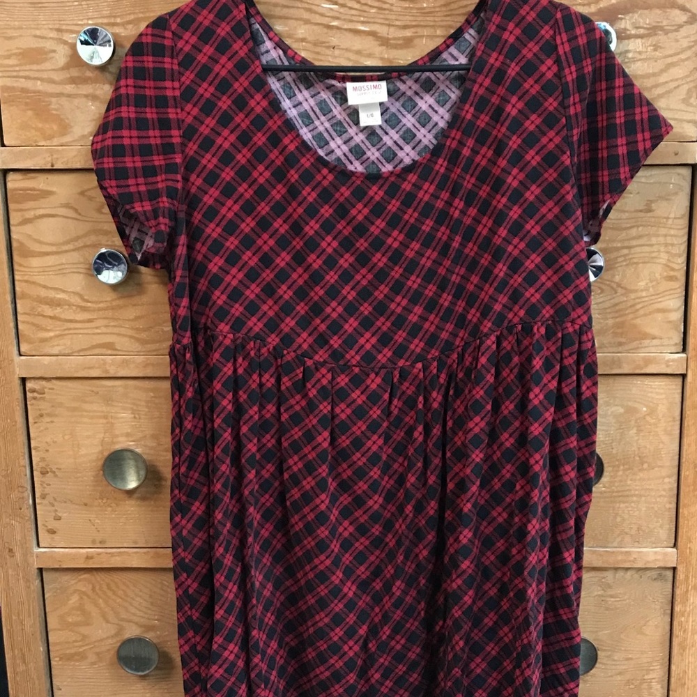 Plaid dress